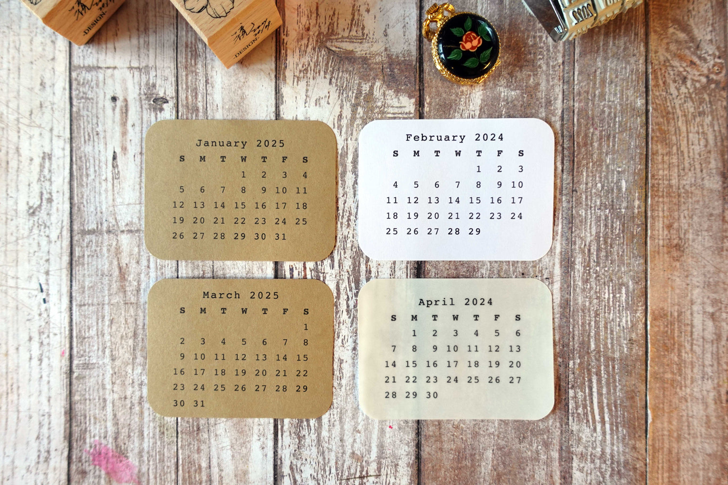 Calendar Stickers