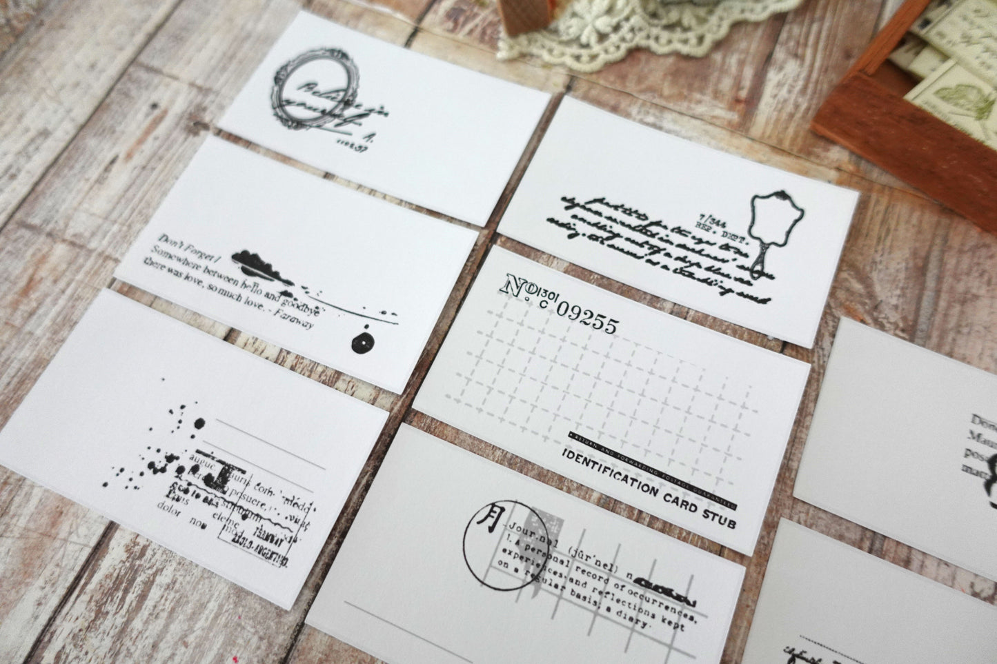 Journaling Cards / Cut-outs