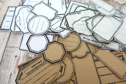 20 pieces Frames & Tags Stickers