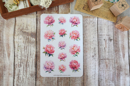 Floral Sticker Sheets Bundle