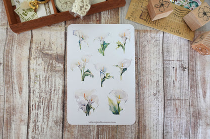 Floral Sticker Sheets Bundle